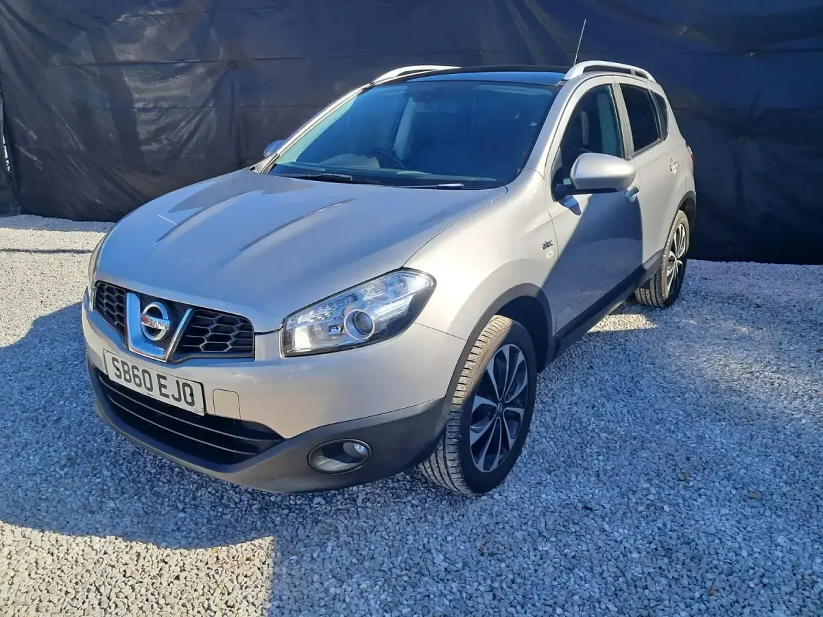 Second-hand Nissan Qashqai N-TEC 2010 Argintiu SUV