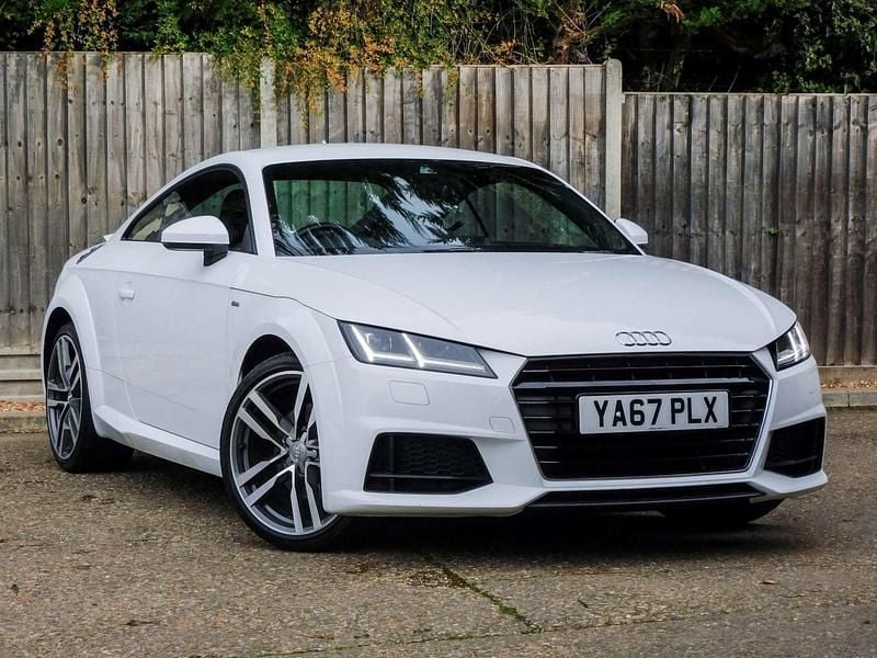 White Used 2017 Audi TTS S-Line Coupe | £17,650 - Image 1/4