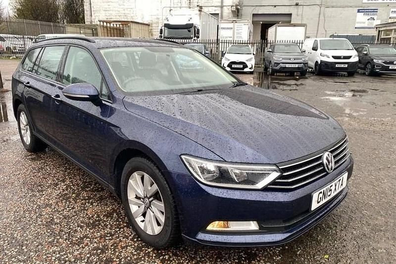 Blue Used 2015 VW Passat S Estate | £10,995 (Good price) - Image 1/1
