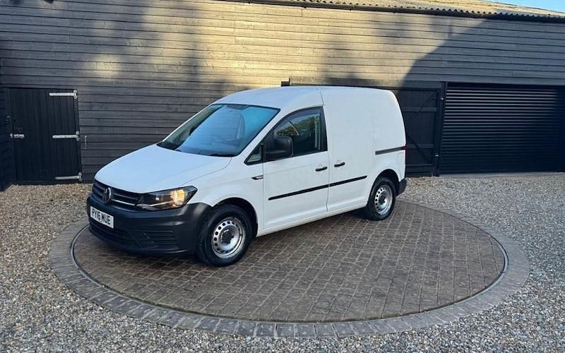 Used VW Caddy Startline 102 HP (75 kW) 2015 White MPV