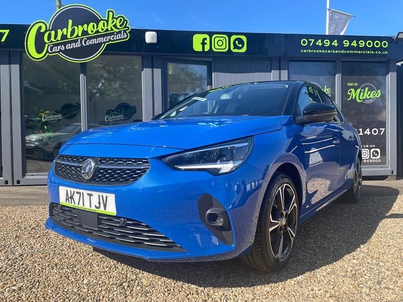 Blue Used 2021 Vauxhall Corsa Edition Hatchback | £10,495 (Fair price) - Image 1/4
