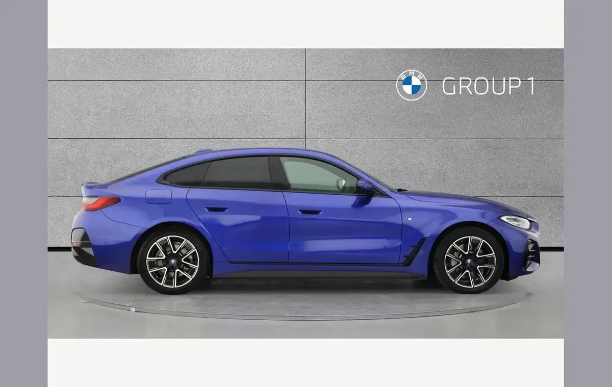 Used BMW i4 M Sport 250 kW (340 HP) 2022 Blue Sedan