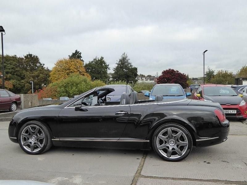 Used Bentley Continental 552 HP (405 kW) 2007 Black Cabriolet