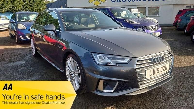 Used Audi A4 S-Line 150 HP (110 kW) 2019 Grey Estate
