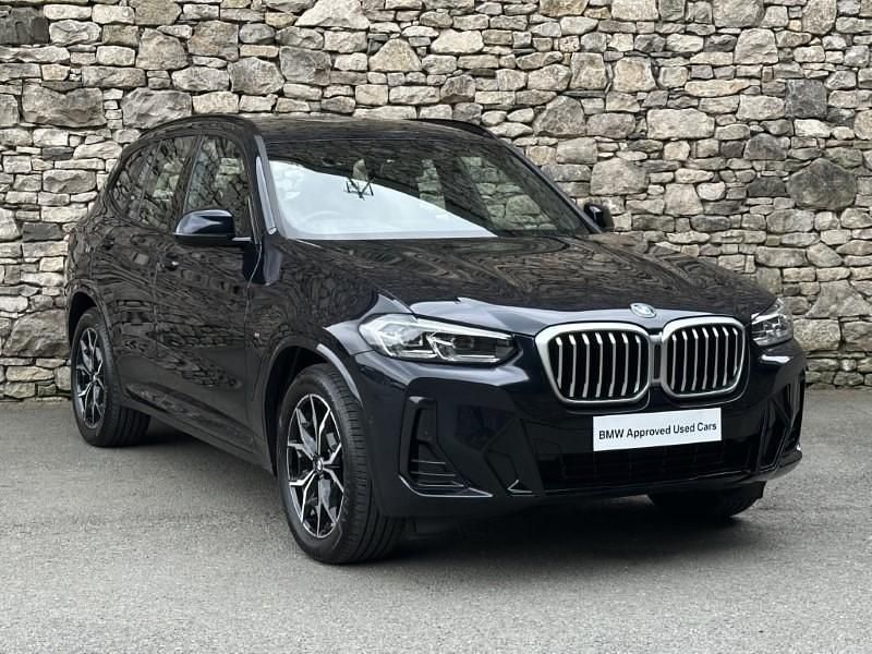 Black Used 2024 BMW X3 M Sport SUV | £41,949 (Fair price) - Image 1/4