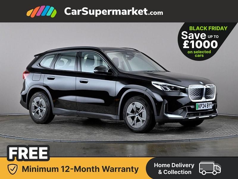 Black Used 2024 BMW iX1 Sport Line SUV | £35,197 (Fair price) - Image 1/3