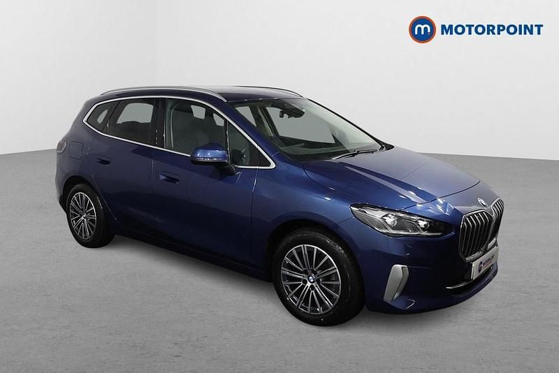 Used BMW 220 Luxury Line 156 HP (114 kW) 2022 Blue Hatchback