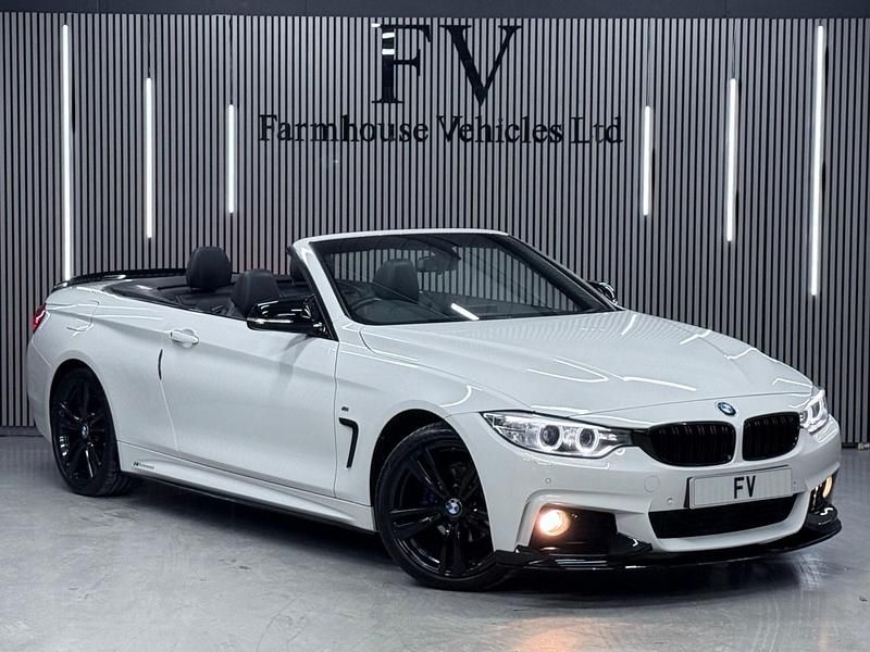 White Used 2016 BMW 420 M Sport Cabriolet | £11,845 (Fair price) - Image 1/4