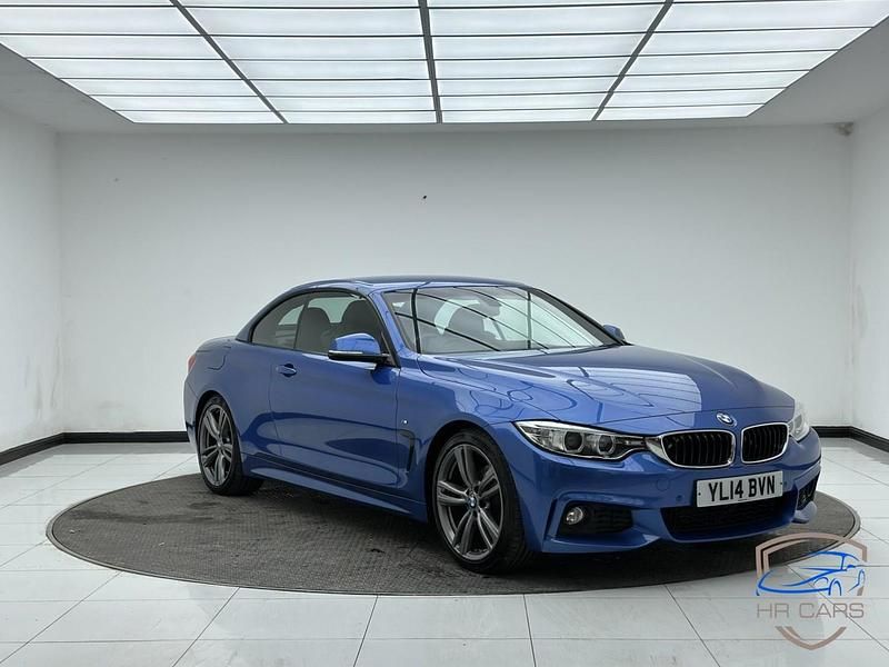 Used BMW 420 M Sport 184 HP (135 kW) 2014 Blue Cabriolet