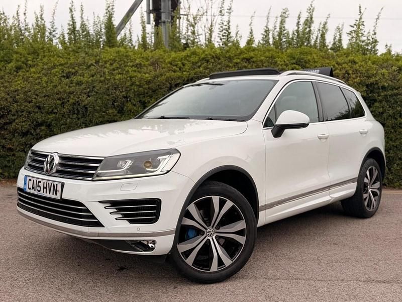 Used VW Touareg R-line 2015 White SUV