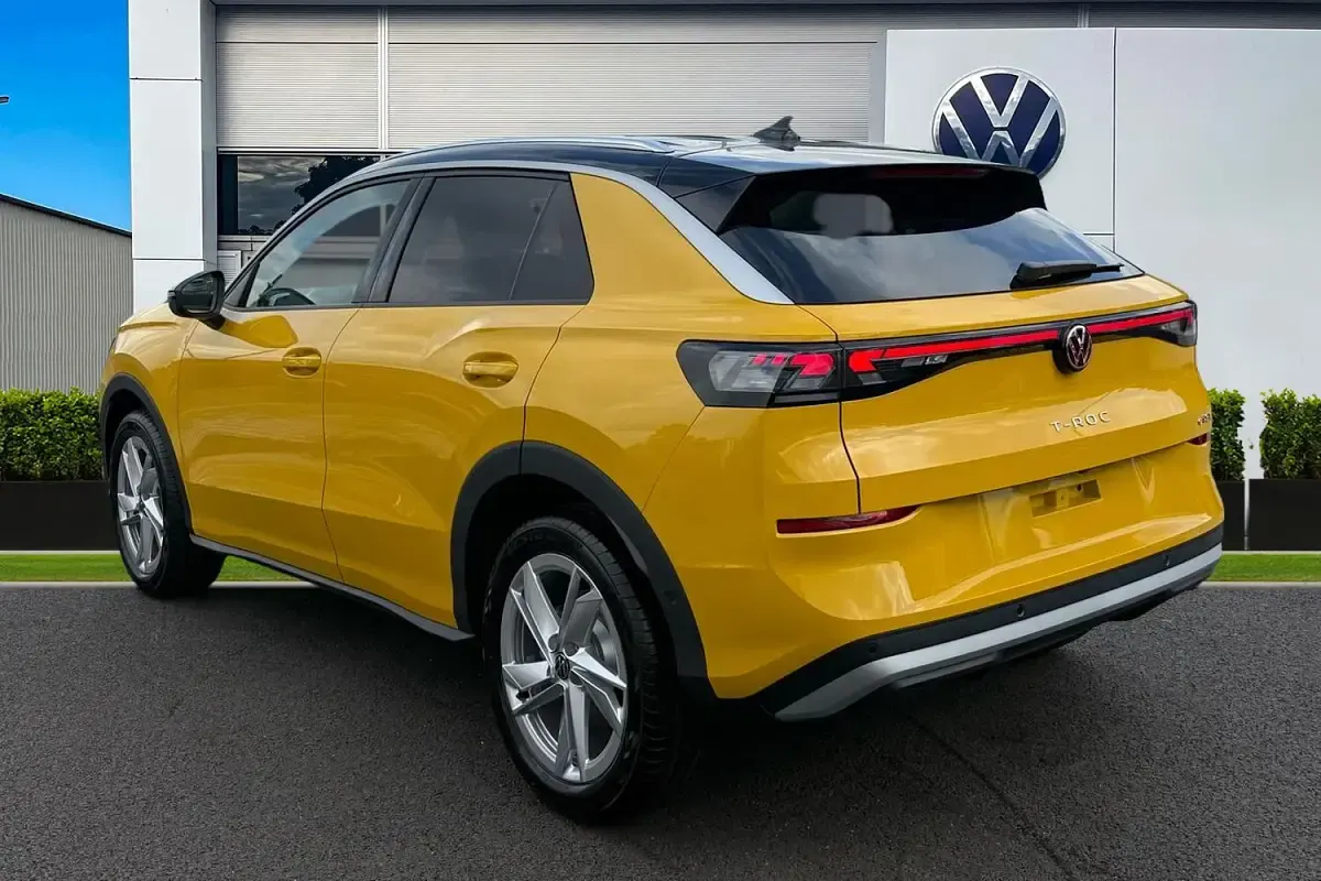New VW T-Roc Style 2026 Yellow SUV