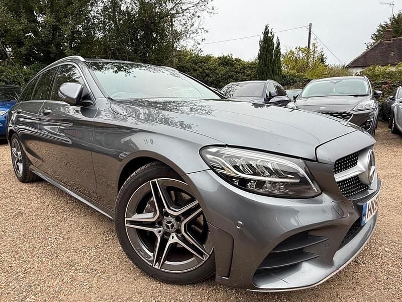 Grey Used 2018 Mercedes C220 AMG line Estate | £15,490 (Fair price) - Image 1/4