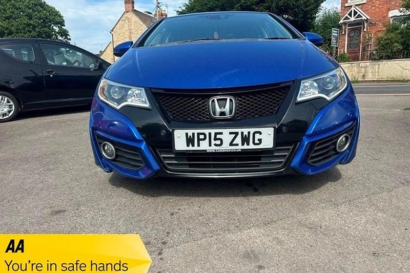 Used Honda Civic SE Plus 120 HP (88 kW) 2015 Blue Hatchback