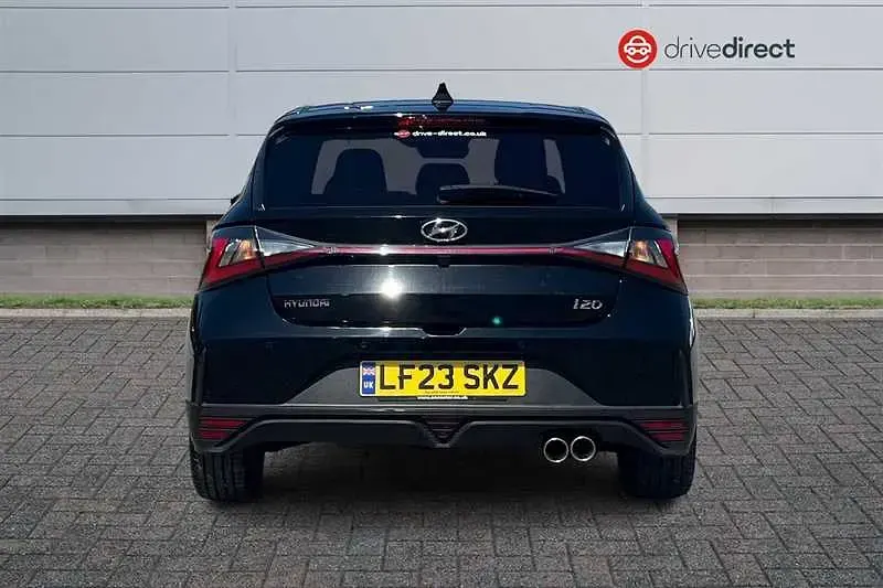Used Hyundai i20 N Line 120 HP (88 kW) 2023 Black Hatchback