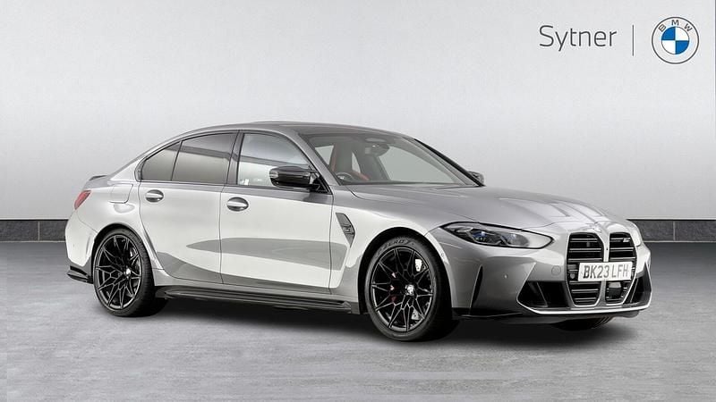 Grey Used 2023 BMW M3 Competition Edition | £67,000 (A bit pricey) - Image 1/4