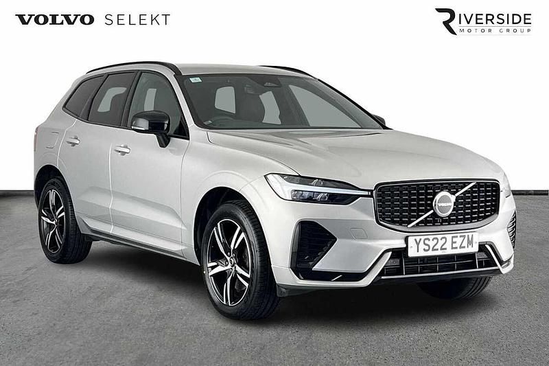 Silver Used 2022 Volvo XC60 R-Design SUV | £27,390 (Fair price) - Image 1/4