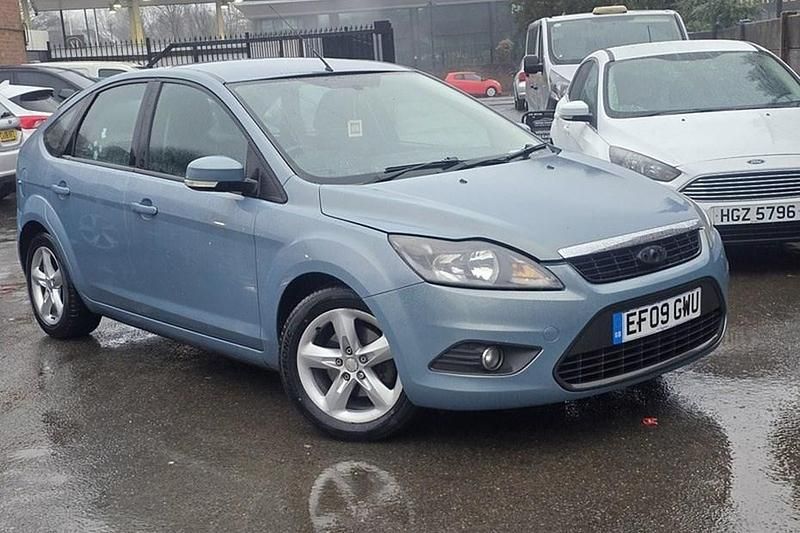Used Ford Focus Zetec 99 HP (72 kW) 2009 Blue Hatchback