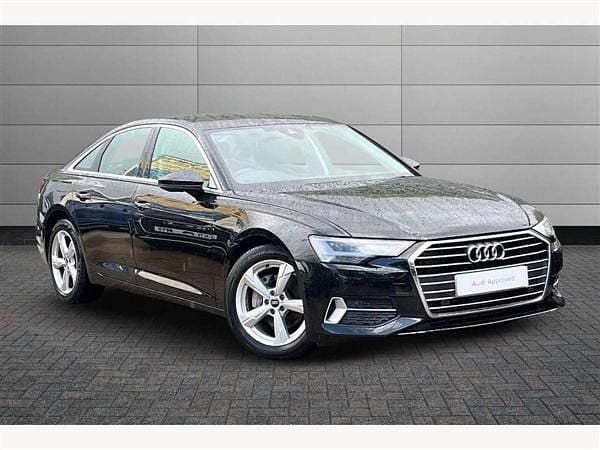 Brilliant black Used 2022 Audi A6 Sport Sedan | £22,970 (Super price) - Image 1/4