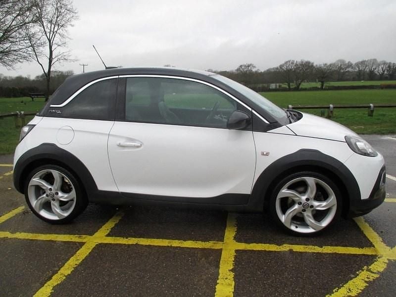 Used Vauxhall Adam Rocks Rocks S 2016 White Hatchback