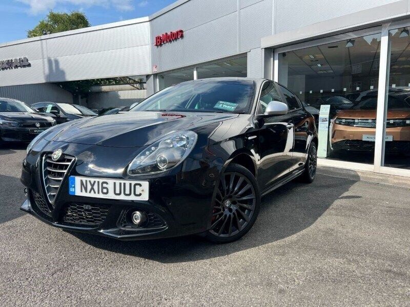 Etna black Used 2016 Alfa Romeo Giulietta Quadrifoglio Verde Hatchback | £6,995 (Fair price) - Image 1/4