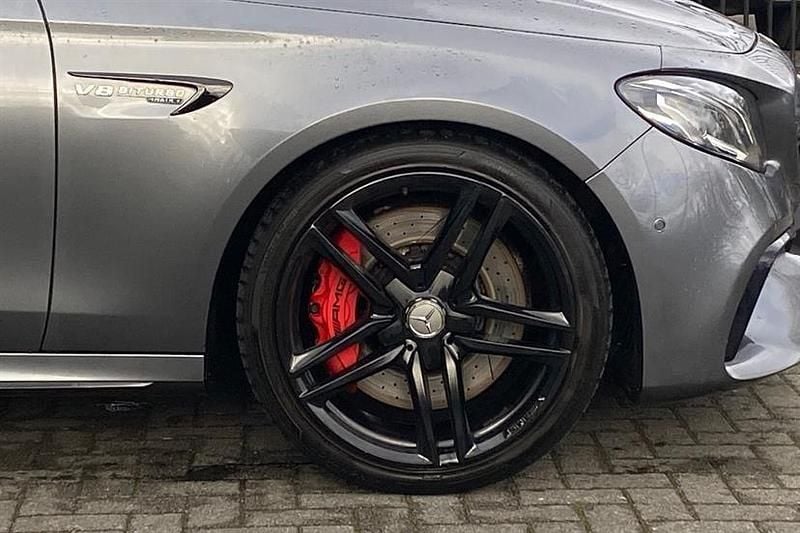 Used Mercedes E63S AMG 612 HP (450 kW) 2017 Selenite grey Sedan