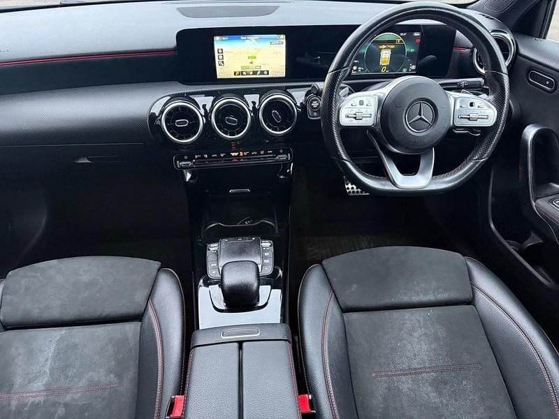 Used Mercedes A180 AMG line 2020 Black Hatchback