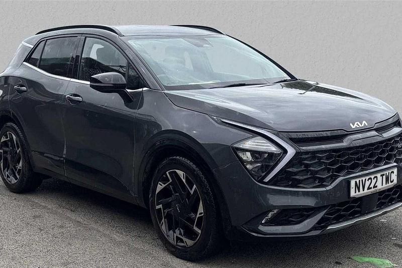 Grey Used 2022 Kia Sportage GT-Line SUV | £17,370 (Fair price) - Image 1/4