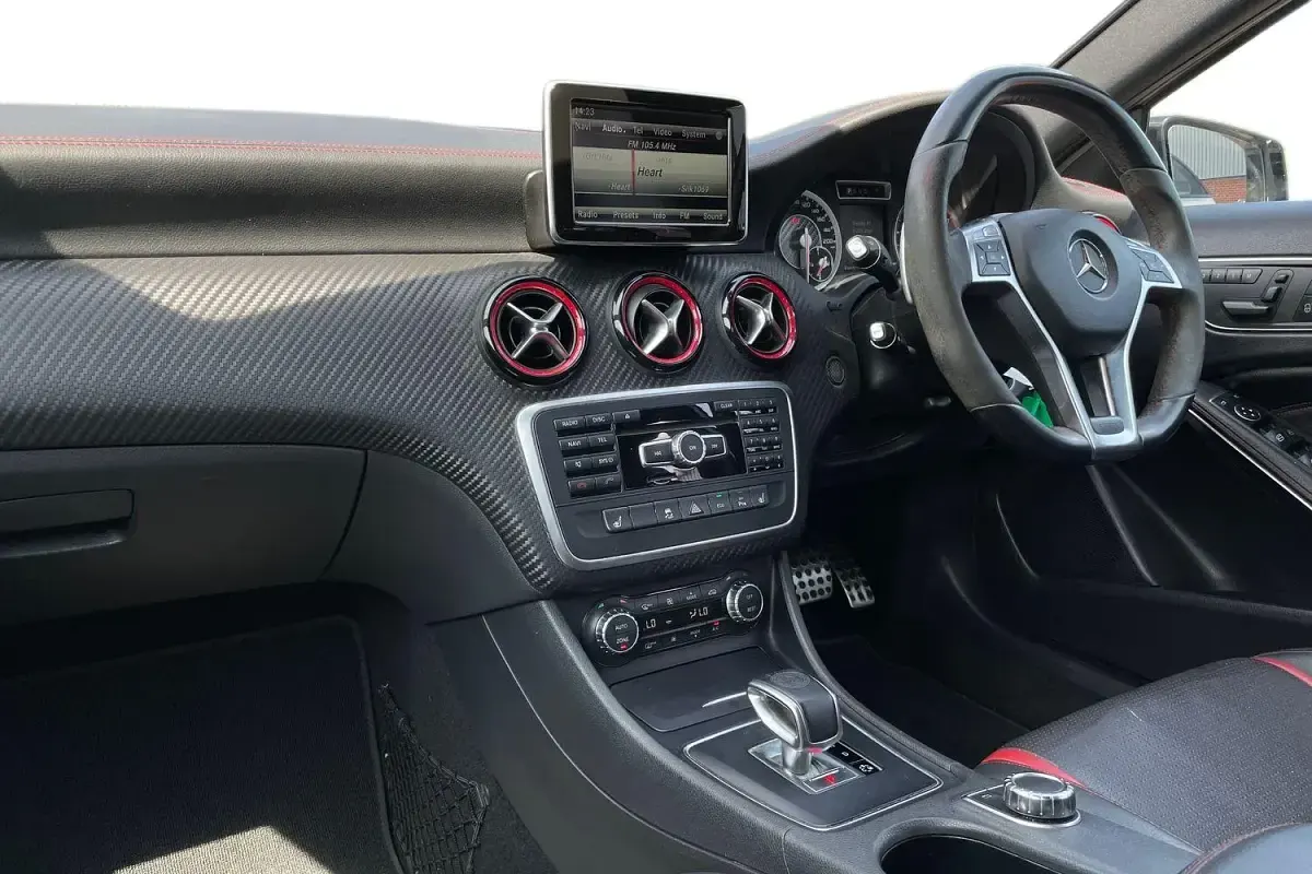 Used Mercedes A45 AMG AMG 381 HP (280 kW) 2015 Silver Hatchback