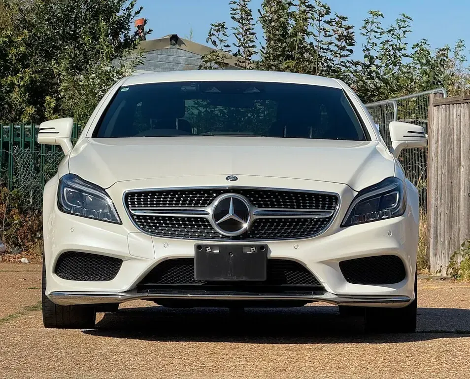Used Mercedes CLS220 AMG line 2016 White Coupe