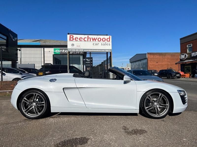 Used Audi R8 Spyder 2011 Grey Cabriolet