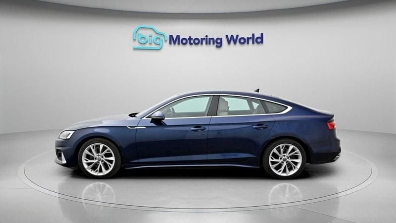Used Audi A5 Sportback Sport 2022 Blue Hatchback