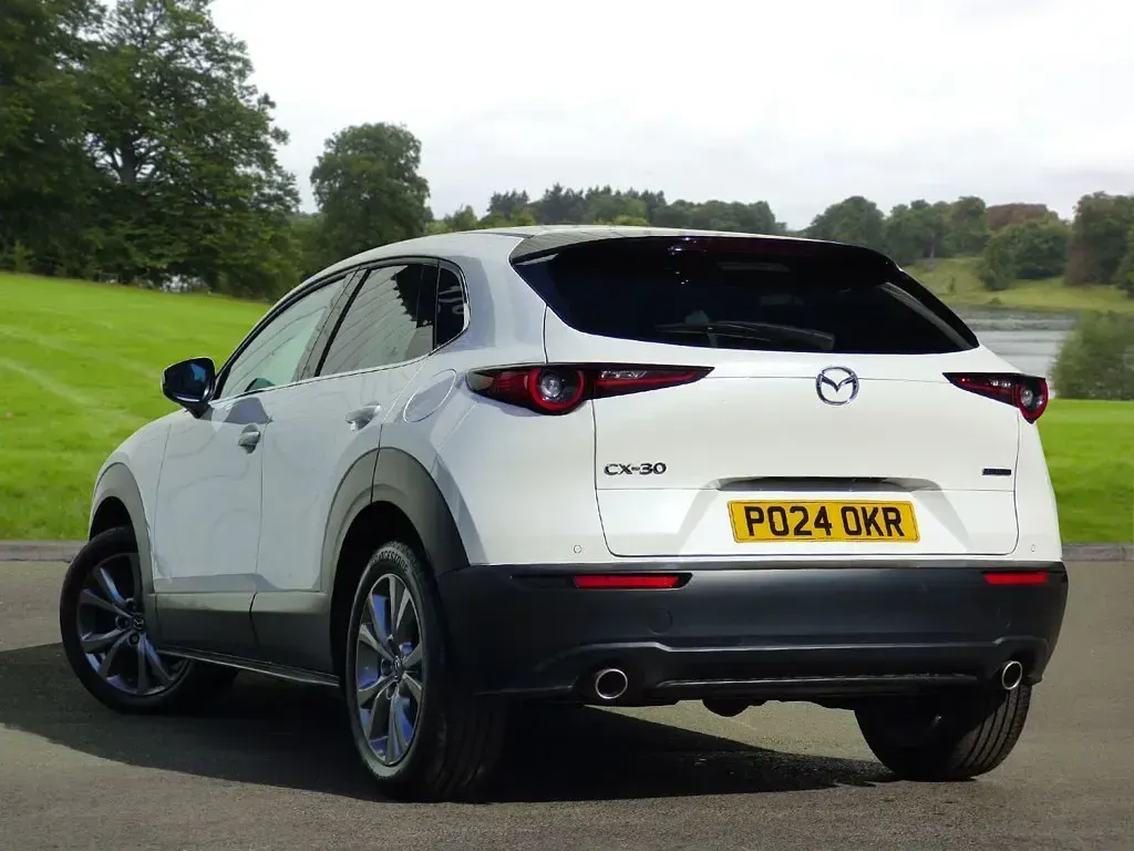 Used Mazda CX-30 Takumi-Line 2024 White SUV