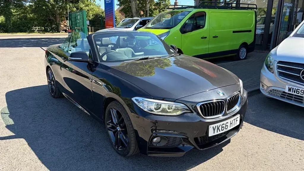 Used BMW 220 M Sport 2016 Black Cabriolet