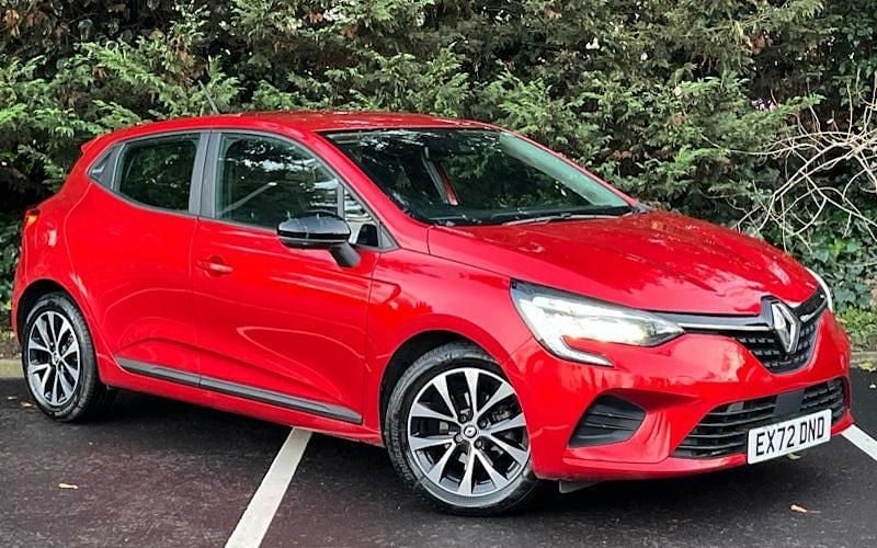 Renault id flame red Used 2023 Renault Clio V Evolution Hatchback | £13,235 (Good price) - Image 1/4