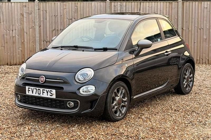 Black Used 2020 Fiat 500 Sport Hatchback | £7,600 (Fair price) - Image 1/1