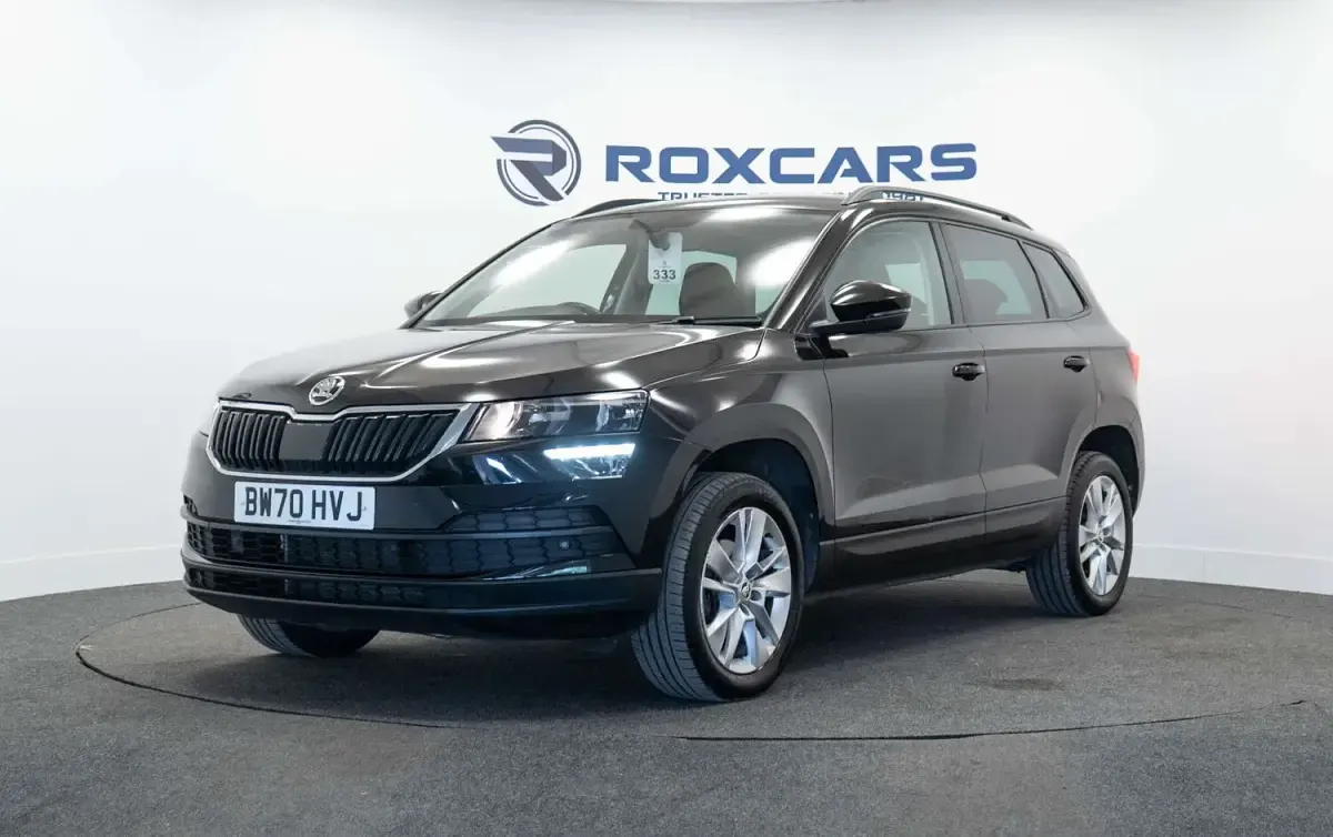 Used Skoda Karoq SE Technology 150 HP (110 kW) 2021 Black SUV