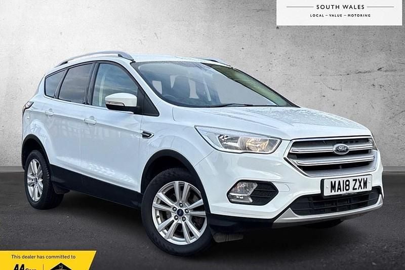 White Used 2018 Ford Kuga Zetec SUV | £8,650 (Good price) - Image 1/1