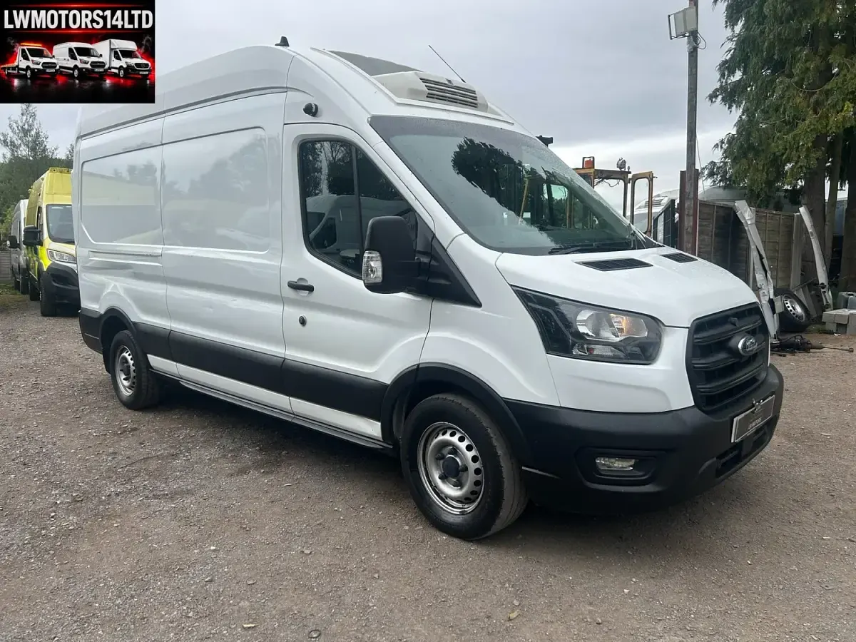 Used Ford Transit 130 HP (95 kW) 2022 White Van