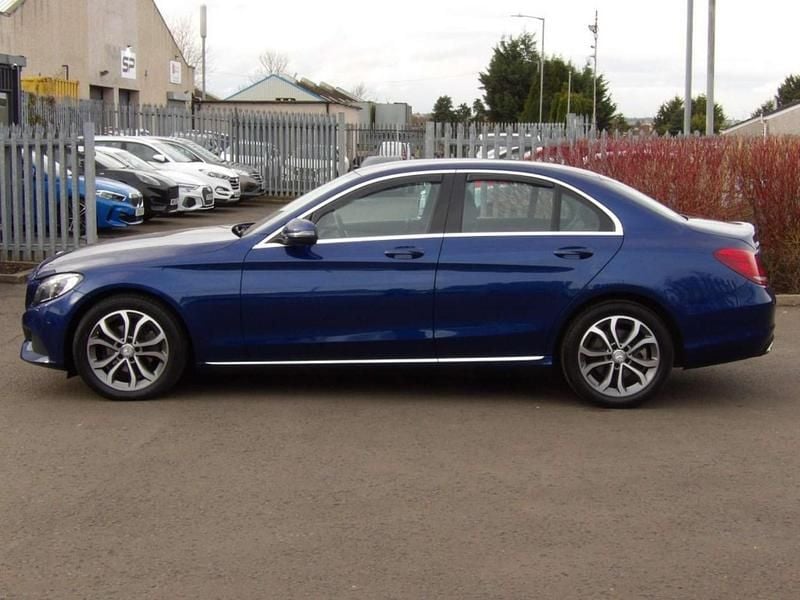 Used Mercedes C200 2017 Blue Sedan