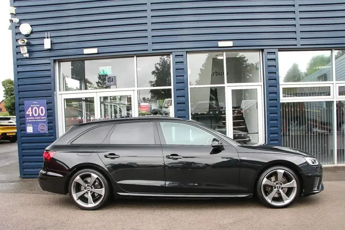 Used Audi A4 Black Edition 148 HP (108 kW) 2021 Black Estate