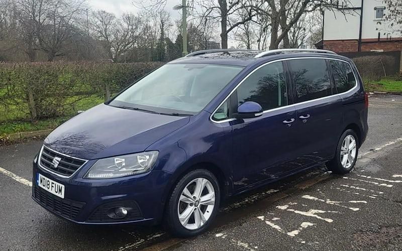 Used Seat Alhambra XCELLENCE 177 HP (130 kW) 2018 Blue MPV