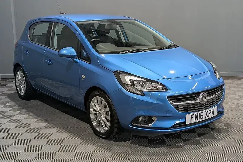 Used Vauxhall Corsa 90 HP (66 kW) 2016 Blue Hatchback
