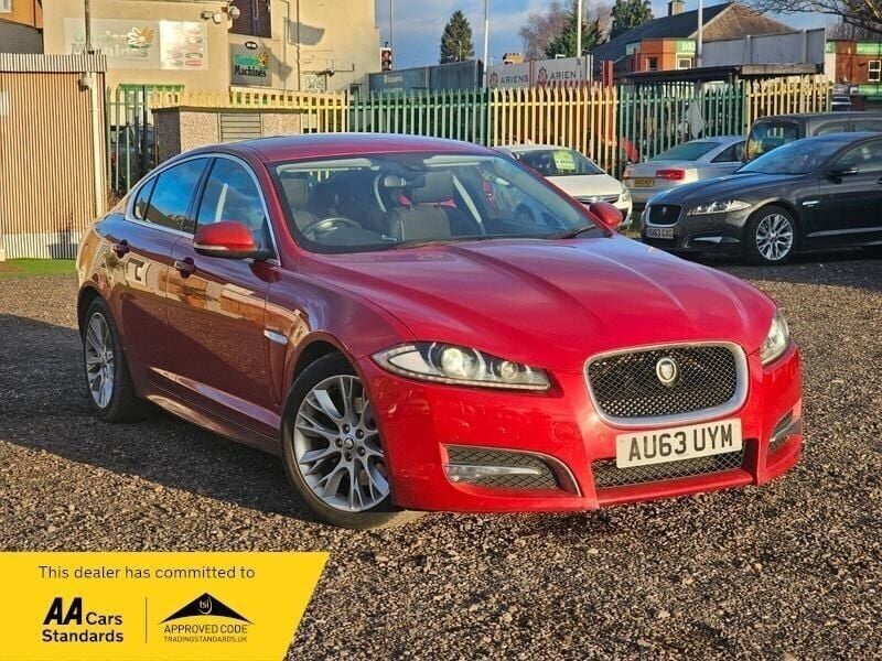 Red Used 2013 Jaguar XF S Sedan | £5,990 (Fair price) - Image 1/2