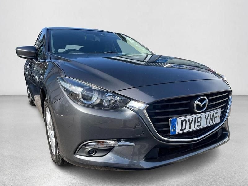 Grey Used 2019 Mazda 3 Hatchback | £7,801 (Good price) - Image 1/4