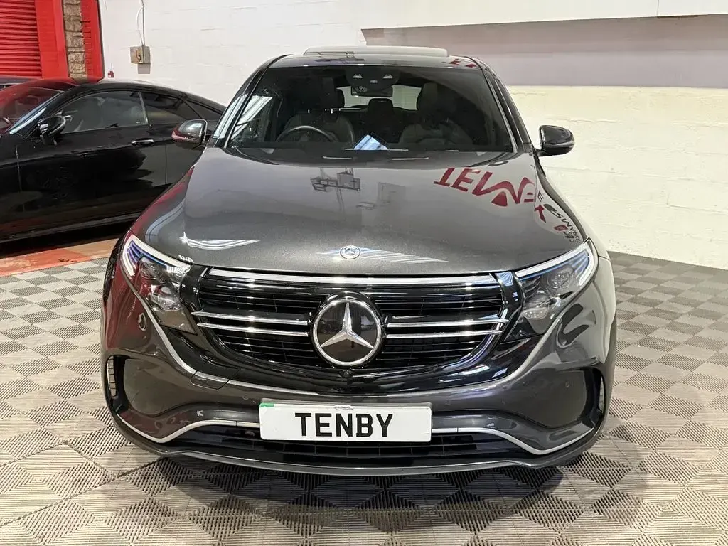 Used Mercedes EQC400 AMG line 300 kW (408 HP) 2022 Grey SUV