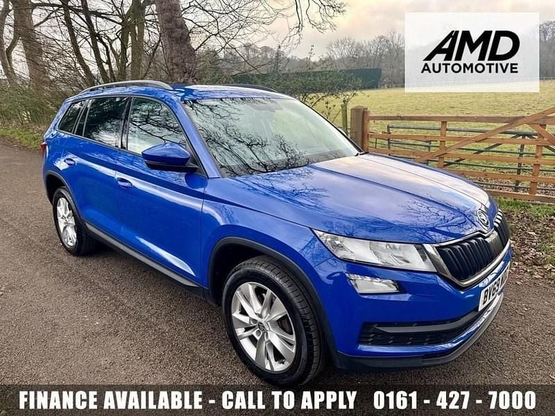 Used Skoda Kodiaq SE Technology 150 HP (110 kW) 2019 Blue SUV