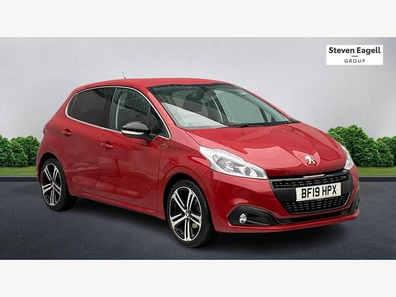 Red Used 2019 Peugeot 208 GT-line Hatchback | £8,799 (Fair price) - Image 1/3