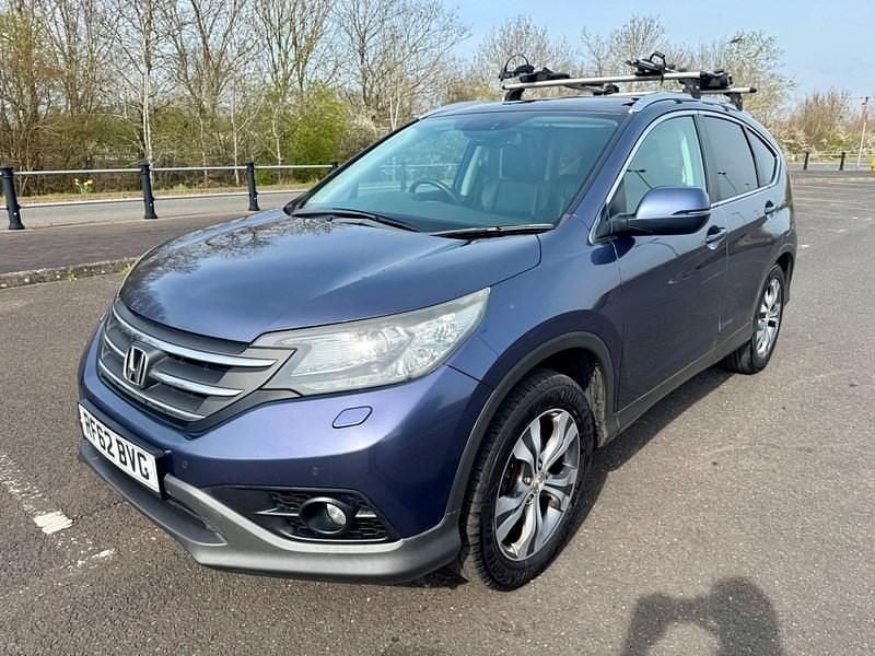 Begagnad Honda CR-V EX 2013 Blå SUV
