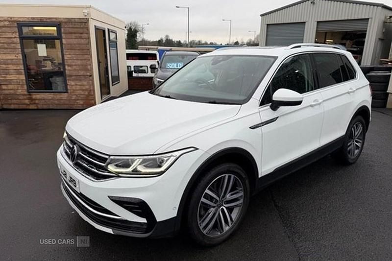 Used VW Tiguan Elegance 150 HP (110 kW) 2021 White SUV