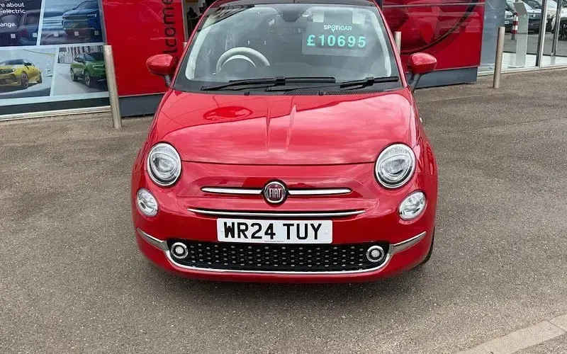 Used Fiat 500 69 HP (50 kW) 2024 Red Hatchback